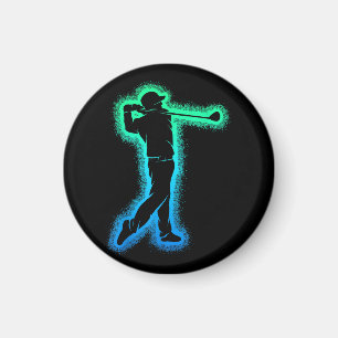 Aimant Golf Club Golfer Enfants garçons Hommes Golfing
