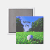 Aimant Golf fort aller longue pelouse balle de golf (Recto/Verso)