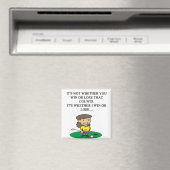 Aimant golf golf golf golf joke cadeaux t-shirts (In Situ (Lave-vaisselle))