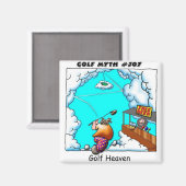 Aimant Golf Heaven (Recto/Verso)