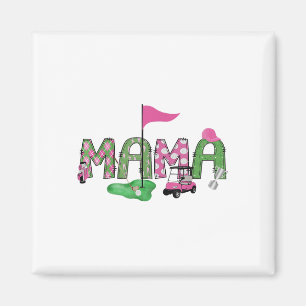 Aimant Golf Mama Pink Trou En Un Golf 1ère Fille Annivers
