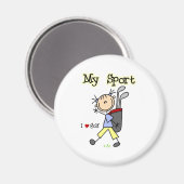 Aimant Golf My Sport (Recto/Verso)