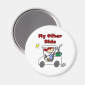 Aimant Golf Panier Autre Ride (Recto/Verso)