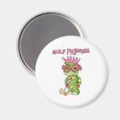 Aimant Golf Princess (Recto/Verso)