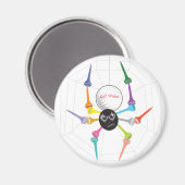 Aimant Golf Widow Black Widow Spider Tee - shirts (Recto/Verso)