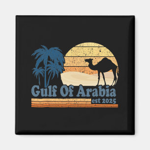 Aimant Golfe D'Arabie Est 2025 Trump Arabian Gulf Funny P
