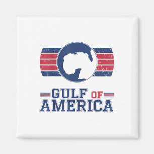 Aimant Golfe De L'Amérique Usa Funny Golfe Du Mexique 4 J