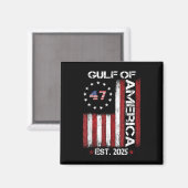 Aimant Golfe Des Etats-Unis Est 2025 (Recto/Verso)
