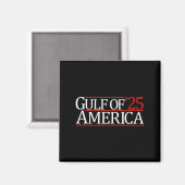 Aimant Golfe Des Usa Amérique 25 2025 Golfe Des Usa Améri (Recto/Verso)