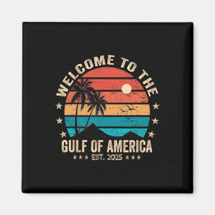 Aimant Golfe Des Usa Amérique Est 2025 Amérique Vintage R