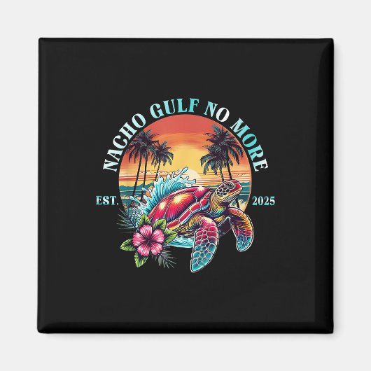 Aimant Golfe Nacho Plus Est 2025 Turtle Golfe De Usa Bea (Devant)