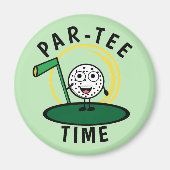 Aimant Golfers Par-Tee Time (Devant)