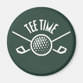 Aimant Golfers Tee Time (Devant)