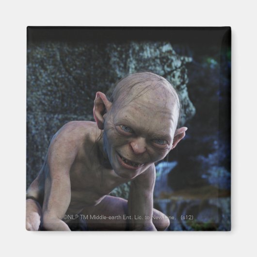 Aimant GOLLUM™ avec sourire (Devant)