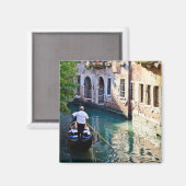 Aimant Gondola à Venise Italie (Recto/Verso)