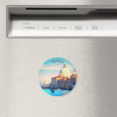 Aimant Gondola Sur Grand Canal - Venise, Italie (In Situ (Lave-vaisselle))