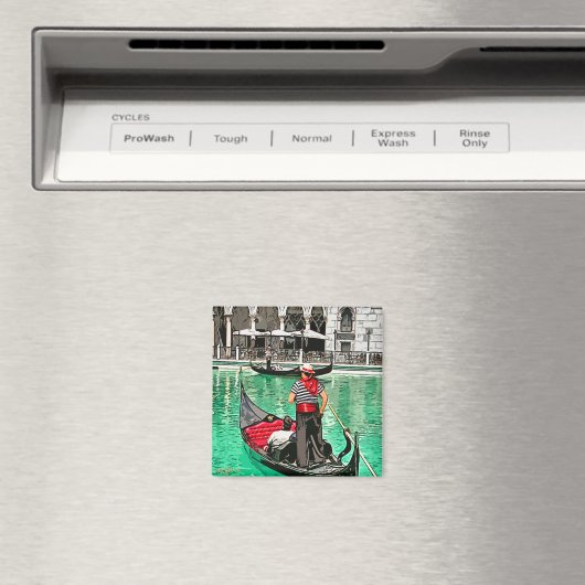 Aimant Gondolier (In Situ (Lave-vaisselle))