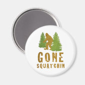 Aimant Gone Squatchin (Vintage) (Recto/Verso)