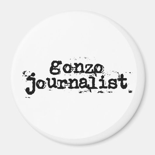 Aimant Gonzo Journaliste (Devant)