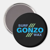 Aimant GONZO SURF WAX (Recto/Verso)