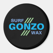 Aimant GONZO SURF WAX (Devant)