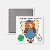 Aimant Good Luck Guardian Angel par SRF (Recto/Verso)