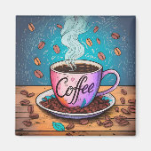 Aimant Good Morning Coffee Fridge (Devant)