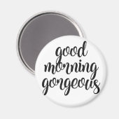 Aimant Good Morning Gorgee (Recto/Verso)