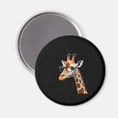 Aimant Good Time Hipster Giraffe T-Shirt Men's Women's Ch (Recto/Verso)