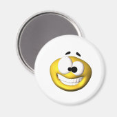 Aimant Goofy jaune (Recto/Verso)