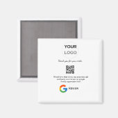 Aimant Google examen logo de l'entreprise Analyser QR exa (Recto/Verso)