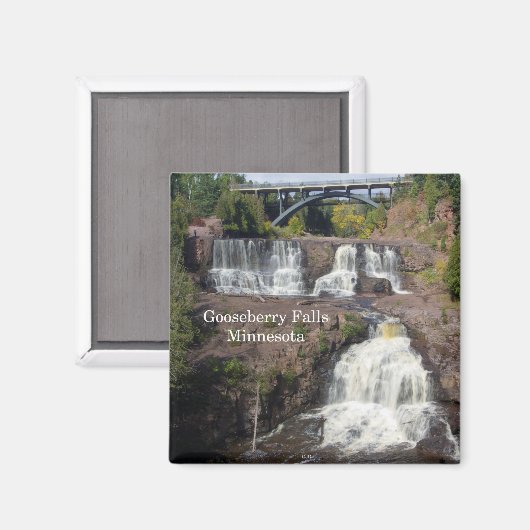 Aimant Gooseberry Falls (Recto/Verso)