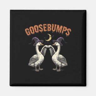 Aimant Goosebumps Drôle Sorcière Oie Bumps Puns Halloween