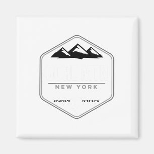 Aimant Gore Mountain Ny Snowboard T