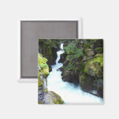 Aimant Gorge d'avalanche I au parc national Glacier (Recto/Verso)