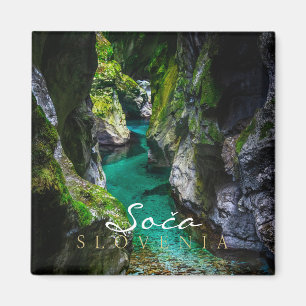 Aimant gorge de Soca en Slovénie