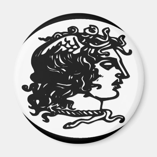 Aimant Gorgon / Medusa (Devant)