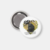 Aimant Gorilla Baby - Les gentils géants de la nature (Recto/Verso)