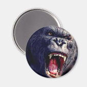 Aimant Gorilla hurle (Recto/Verso)