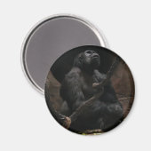Aimant Gorilla /Magnet rond (Recto/Verso)