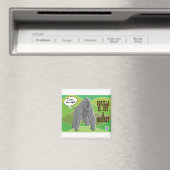 Aimant Gorilla n'est pas un singe (In Situ (Lave-vaisselle))