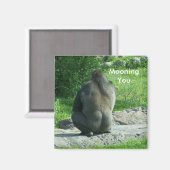 Aimant gorille à l'arrière, Mooning You (Recto/Verso)