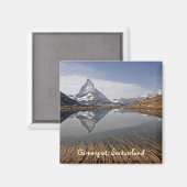 Aimant Gornergrat, Suisse (Recto/Verso)