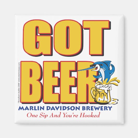 Aimant GOT-BEER-Crazy (Devant)