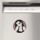 Aimant Goth girl (In Situ (Lave-vaisselle))