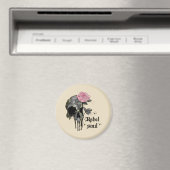 Aimant Goth Skull | Rebel Soul (In Situ (Lave-vaisselle))
