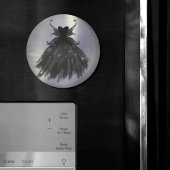 Aimant Gothique Fairy Black Gown | Vampy Glam Goth Sheen