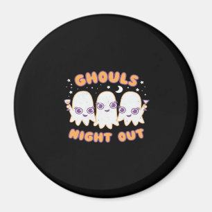 Aimant Gouls Night Out - Kawaii Style Cute Funny Hallowe