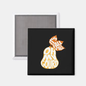 Aimant Gourd It’s Fall Y’all Funny Retro Fall Pun (Recto/Verso)