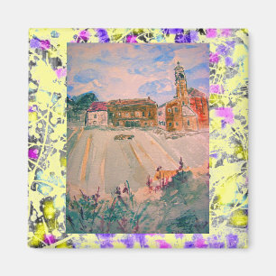 Aimant goutte d'eau de parme en italie